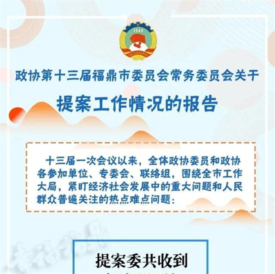 圖解丨一圖掌握政協提案工作情況→