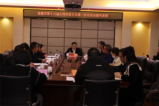 周春海參加山前、桐城代表團審議