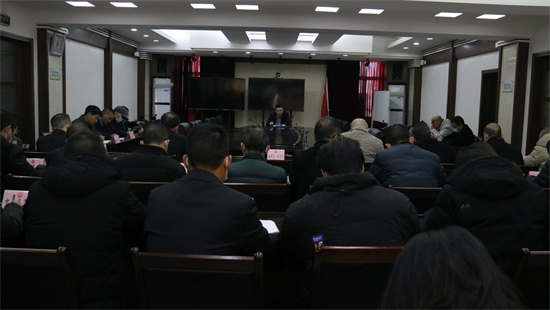 我市組織收聽收看2022年全省安全生產工作暨省政府第一季度防范重特大生產安全事故視頻會議