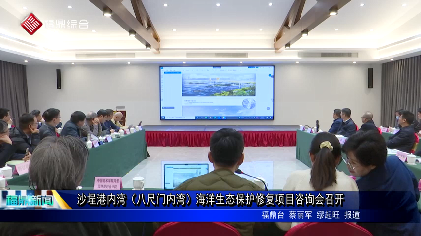 沙埕港內灣（八尺門內灣）海洋生態保護修復項目咨詢會召開