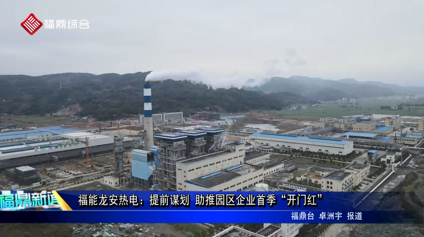 福能龍安熱電：提前謀劃 助推園區企業首季“開門紅”
