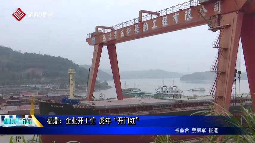 福鼎：企業開工忙 虎年“開門紅”