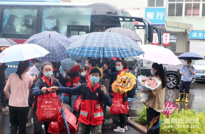 去無畏 歸無恙 福鼎市總醫院援滬醫療隊凱旋