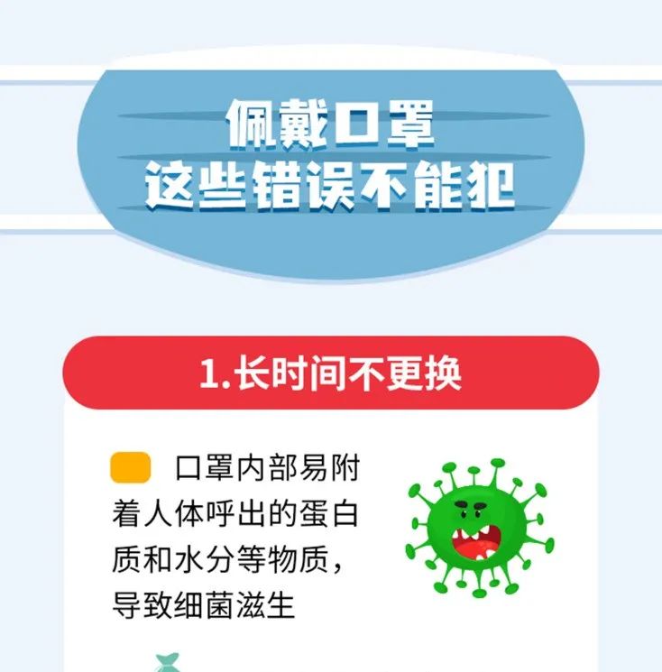 注意注意！佩戴口罩，這些錯誤不能犯！