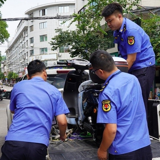 創建文明城市，他們一直在“上分”