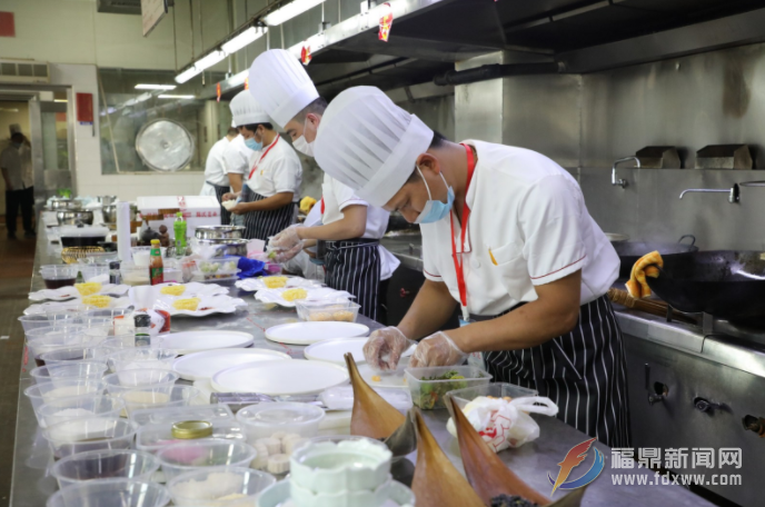 第七屆寧德市烹飪職業技能競賽在福鼎圓滿落幕