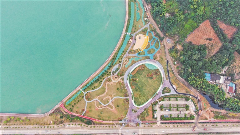 鹿龜山綜合性公園預計12月中旬投用