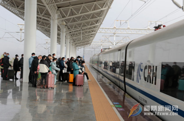 福鼎鐵路：春運首日 客流平穩有序 保障措施有力