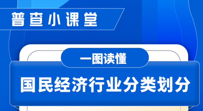 普查小課堂 | 一圖讀懂國民經濟行業分類劃分
