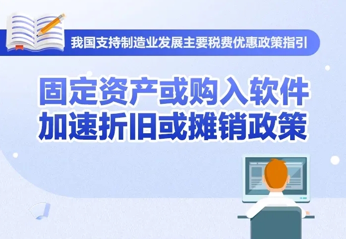 企業的固定資產或購入軟件如何加速折舊或攤銷？一張圖講清楚