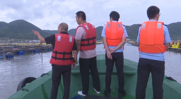 臺風“格美”升級提速 店下鎮迅速撤離海上漁排全部人員