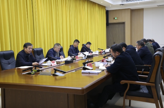 市委理論學習中心組學習會召開