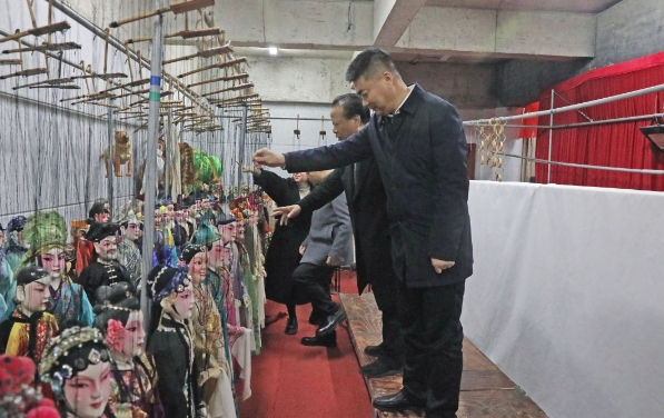 林青帶隊開展文化工作調研