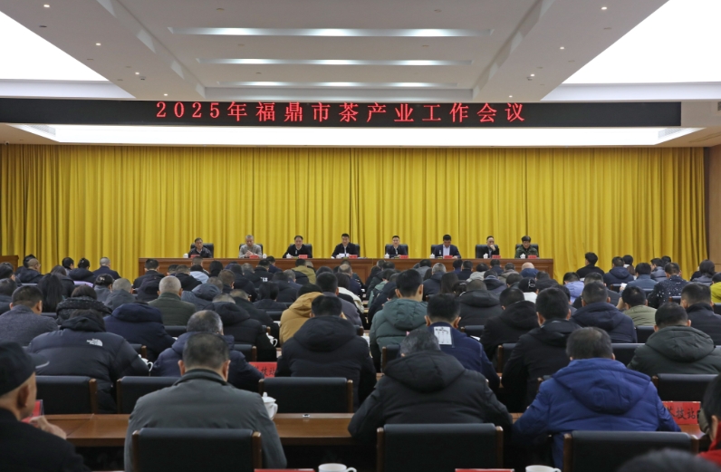奮力開創福鼎茶產業高質量發展新局面 全市茶產業工作會議召開