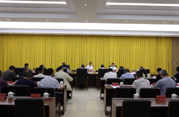 林青主持召開市委常委會會議