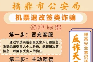 反詐天天報|機票退改簽類詐騙